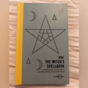The Witch's Spellbook with Yellow Spine